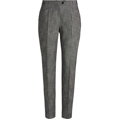 Pantalon Relaxed en galuchat stretch chiné - Boss - Modalova