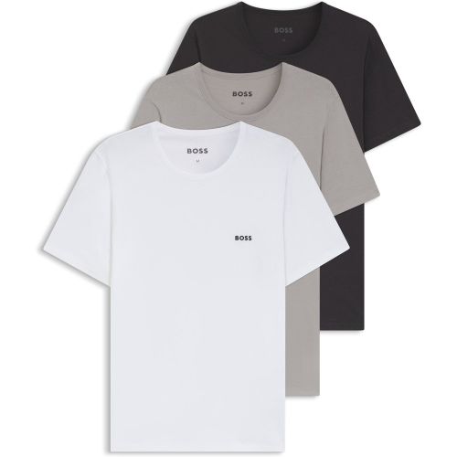 Lot de trois t-shirts en coton - Boss - Modalova