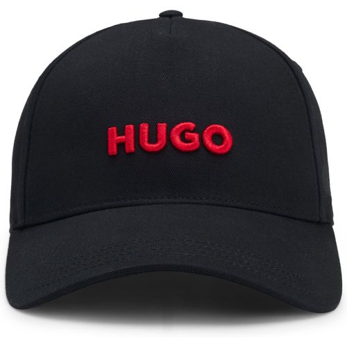 Casquette en twill de coton avec logo - HUGO - Modalova