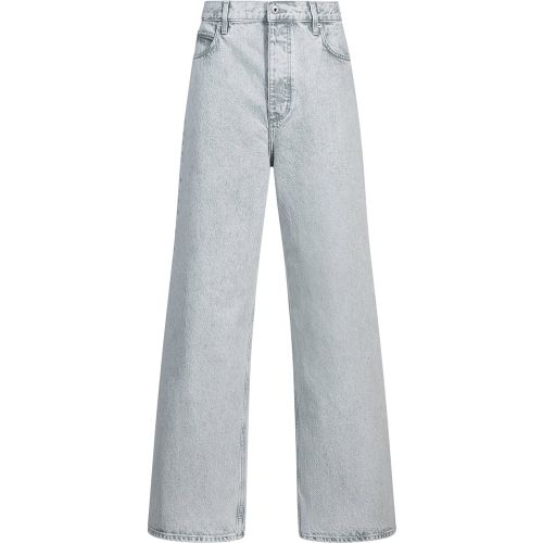 Jean large en denim stone-washed - HUGO - Modalova