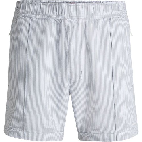 Short en coton mélangé à rayures verticales - HUGO - Modalova