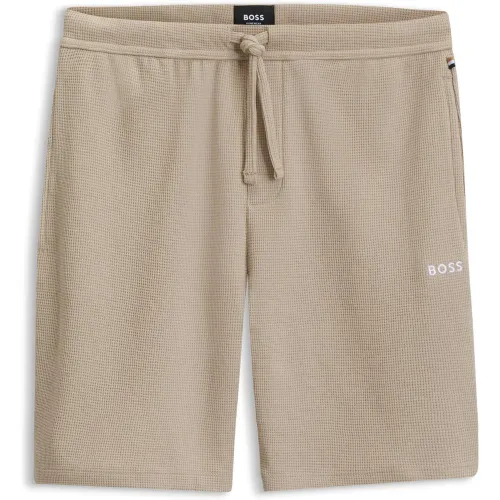 Short de pyjama gaufré - Boss - Modalova