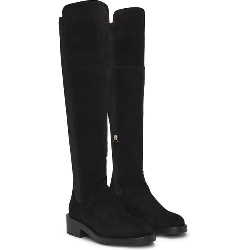 Bottes en cuir suédé - Boss - Modalova