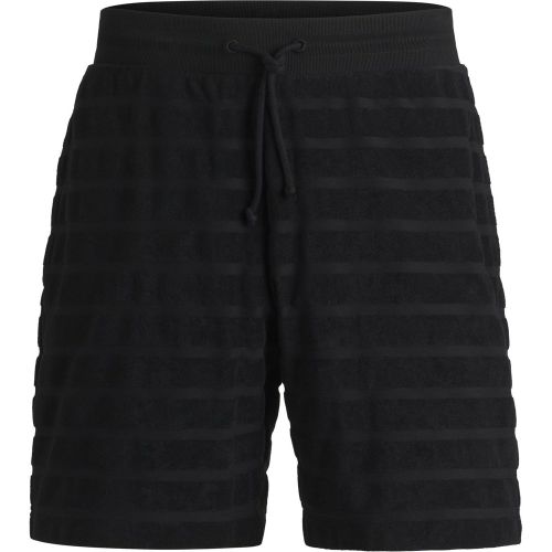 Short Relaxed en coton éponge à rayures - HUGO - Modalova