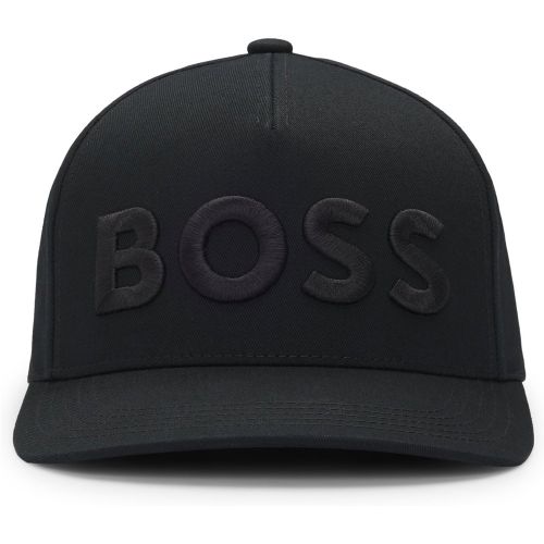 Casquette en twill de coton à logo brodé - Boss - Modalova