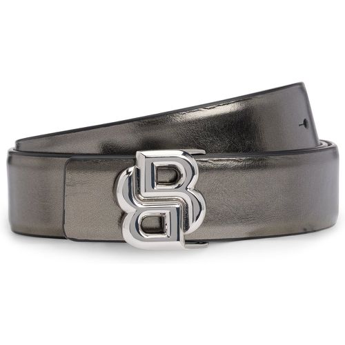 Ceinture réversible en cuir avec boucle à monogramme Double B - Boss - Modalova