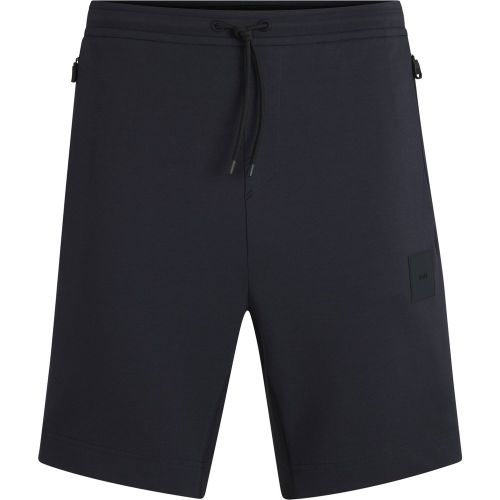 Short en coton mélangé stretch - Boss - Modalova