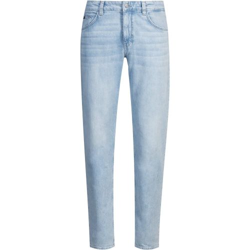 Jean regular Maine bleu en denim stretch mécanique - Boss - Modalova