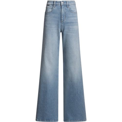 Jean Flared en denim stretch bleu confortable - Boss - Modalova