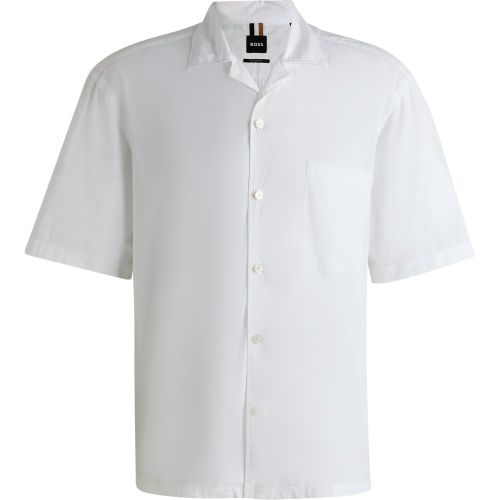 Chemise Relaxed en popeline de coton italien - Boss - Modalova