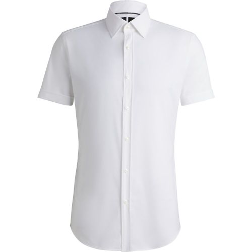 Chemise Slim en twill stretch performant - Boss - Modalova