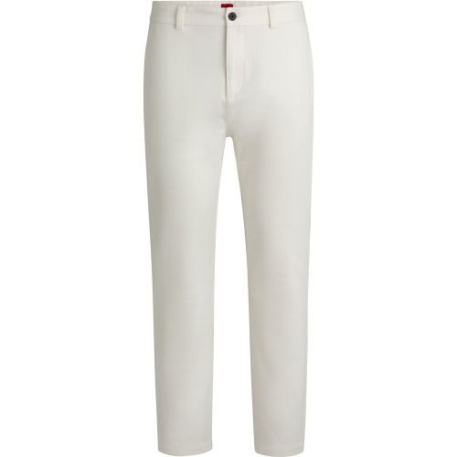 Pantalon Slim en twill de coton - HUGO - Modalova