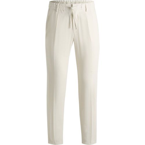 Pantalon Tapered en lin mélangé - Boss - Modalova
