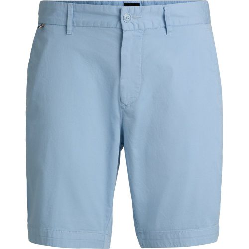 Short Slim en twill de coton stretch - Boss - Modalova