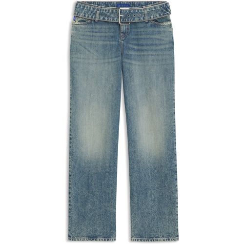 Jean Baggy avec ceinture en denim - HUGO - Modalova
