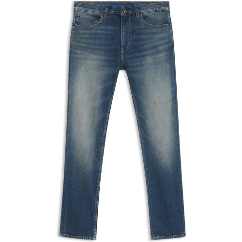 Jean Slim en denim stretch bleu - HUGO - Modalova