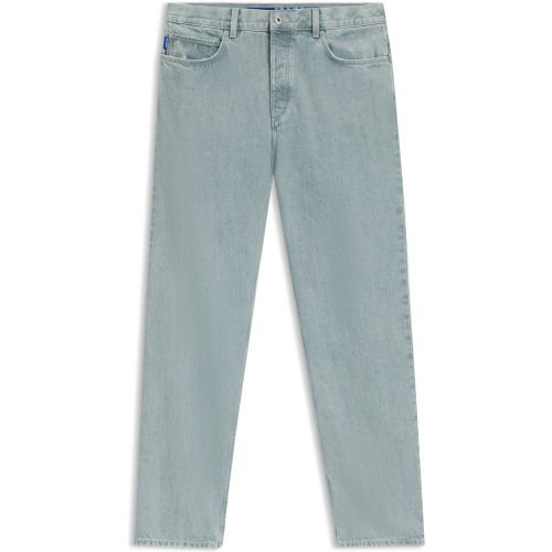 Jean Baggy en denim rigide - HUGO - Modalova