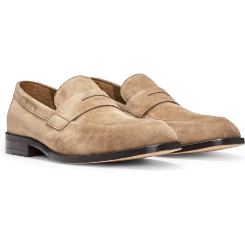 Mocassins Penny en cuir suédé - Boss - Modalova