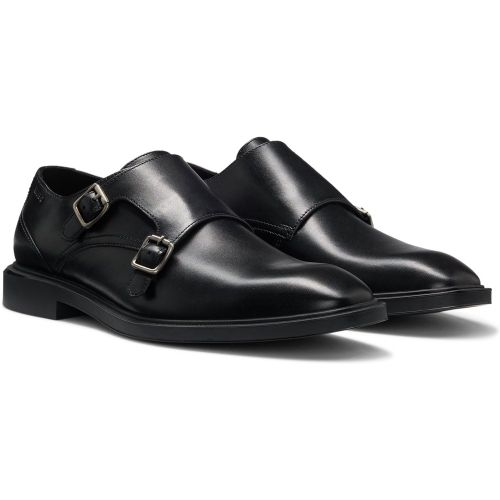 Chaussures en cuir à double bride - HUGO - Modalova
