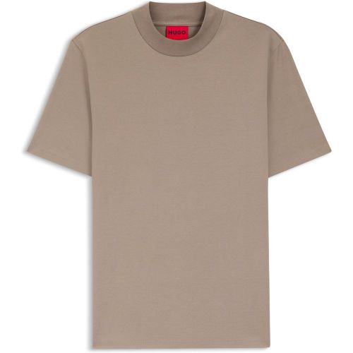 T-shirt en coton stretch - HUGO - Modalova