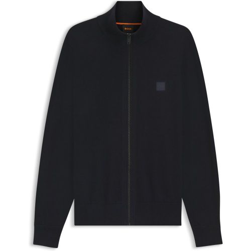 Veste en maille de coton et de cachemire - Boss - Modalova
