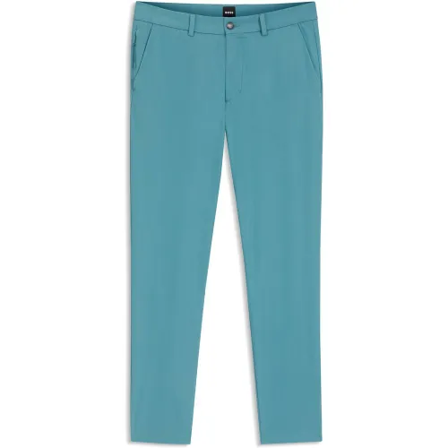 Pantalon Slim en coton stretch mélangé - Boss - Modalova