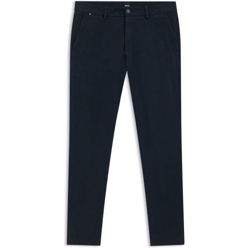 Pantalon Slim en gabardine de coton stretch - Boss - Modalova