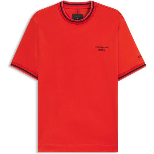 T-shirt en coton avec gestion de l’humidité Porsche x - Boss - Modalova