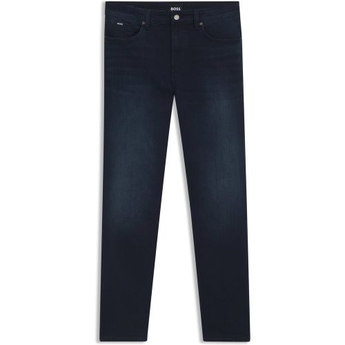 Jean slim Delaware en denim stretch bleu - Boss - Modalova
