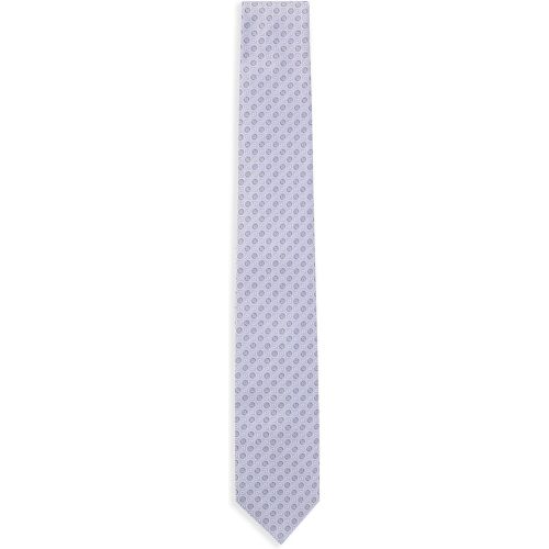 Cravate en soie mélangée à motif jacquard - Boss - Modalova
