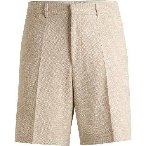 Short habillé en tweed stretch - Boss - Modalova
