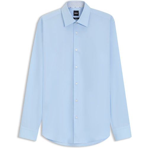 Chemise Regular en popeline de coton stretch facile à repasser - Boss - Modalova