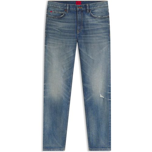 Jean Slim en denim stretch bleu - HUGO - Modalova