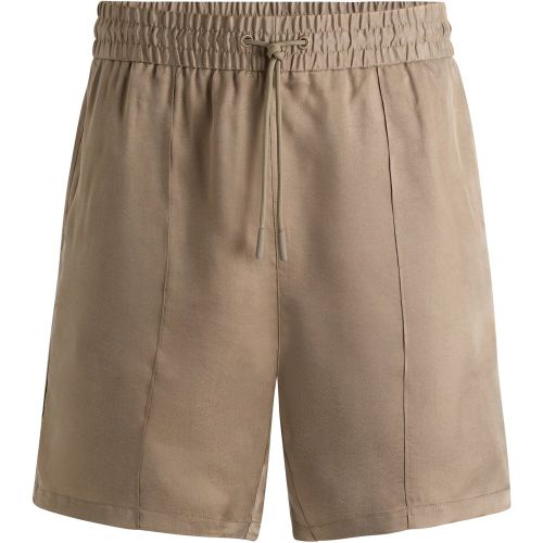 Short Relaxed en twill brillant - HUGO - Modalova