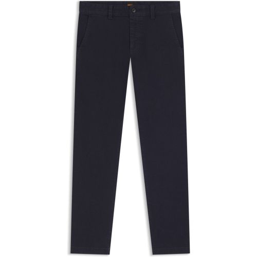 Chino en denim de coton mélangé doux - Boss - Modalova