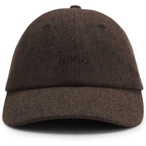 Casquette en twill à motif chevrons - HUGO - Modalova