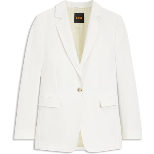 Blazer Regular en crêpe stretch - Boss - Modalova