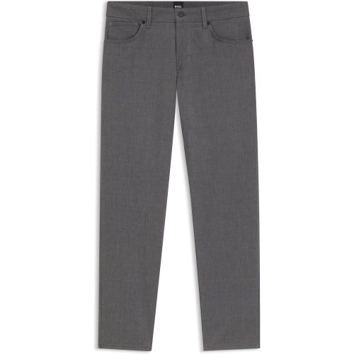 Pantalon Regular Maine en ratière de coton stretch - Boss - Modalova
