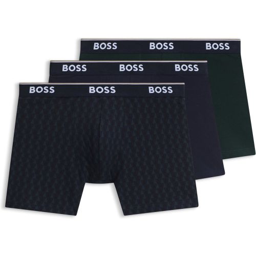 Lot de trois boxers longs - Boss - Modalova