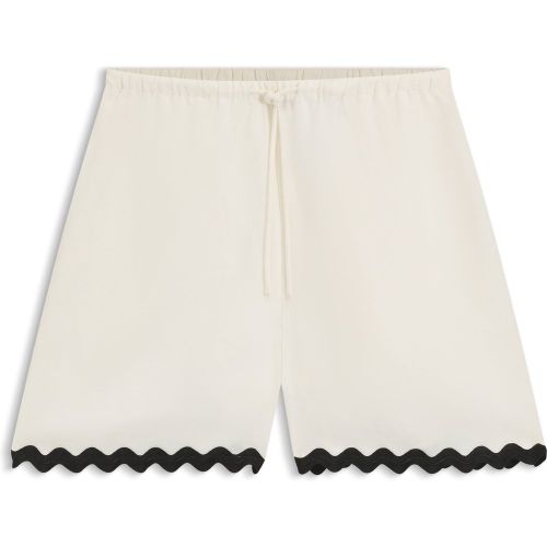 Short coupe décontractée avec ruban en zigzag - HUGO - Modalova