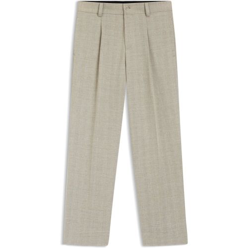 Pantalon moderne en tissage à chevrons - HUGO - Modalova