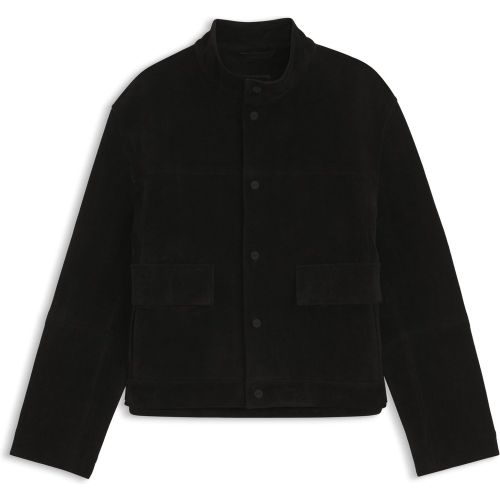 Veste Regular en tissu effet suédé contrecollé - HUGO - Modalova