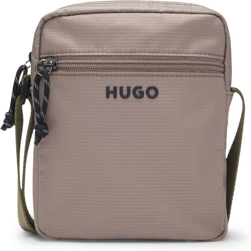 Sac à bandoulière à logo contrastant - HUGO - Modalova