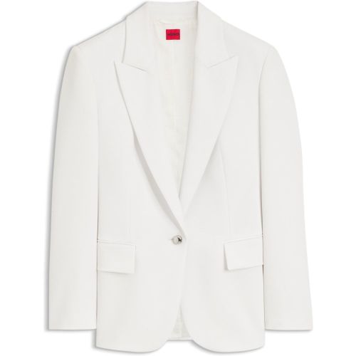 Blazer Regular avec bouton en métal - HUGO - Modalova