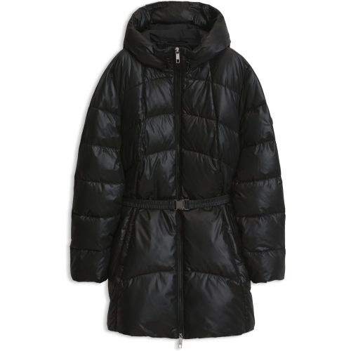 Veste longueur genou à capuche avec ceinture amovible - Boss - Modalova