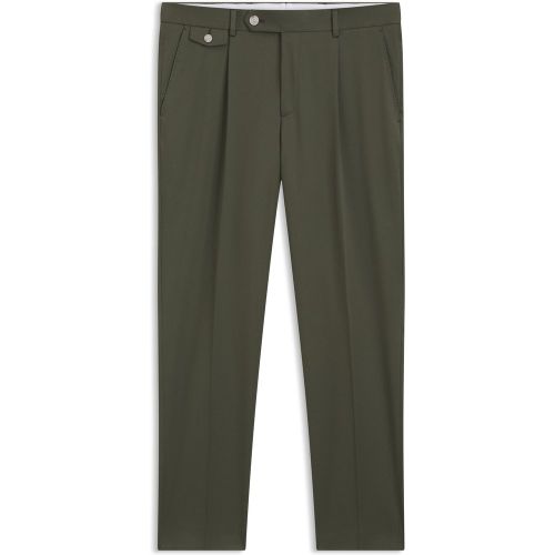 Pantalon Tapered en coton mélangé - Boss - Modalova