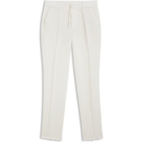 Pantalon coupe fuselée avec taille à cordon de serrage - Boss - Modalova