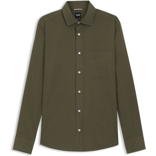 Chemise décontractée en coton - Boss - Modalova