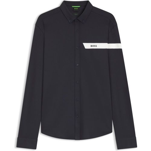 Chemise Regular en jersey de coton - Boss - Modalova