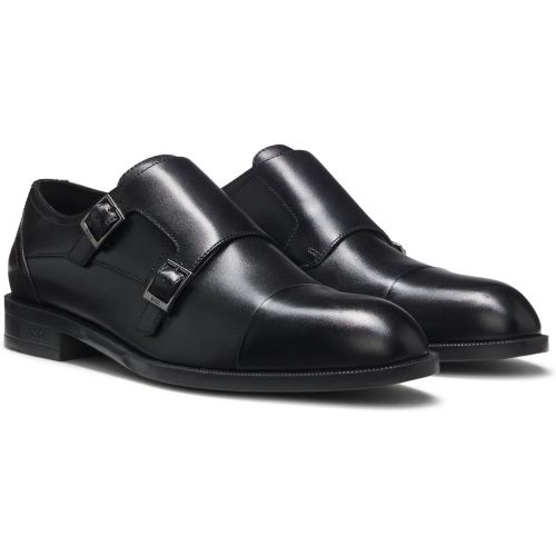 Chaussures en cuir à double bride - Boss - Modalova